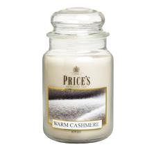 Price's Warm Cashmere Large Jar Candle