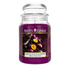 Price's Dark Plum & Blackberry Large Jar Candle