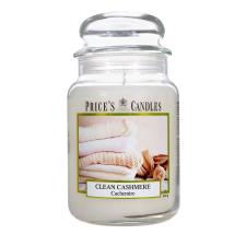 Price's Clean Cashmere Large Jar Candle