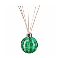 Amelia Art Glass Green Sphere Optic Reed Diffuser (Natural)