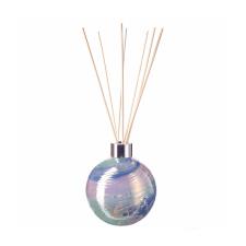 Amelia Art Glass Pink & Blue Pastel Sphere Reed Diffuser (Natural)