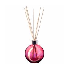 Amelia Art Glass Solid Metallic Pink Sphere Reed Diffuser