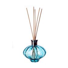 Amelia Art Glass Optic Turquoise Oval Reed Diffuser