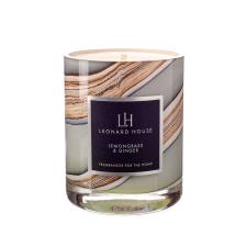 Leonard House Lemongrass & Ginger Jar Candle