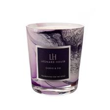 Amelia Art Glass Cassis & Fig Candle