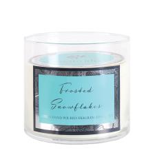 Woodbridge Frosted Snowflakes Tumbler Jar Candle