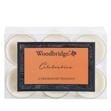 Woodbridge Celebration 4 Hour Tealights (Pack of 12)