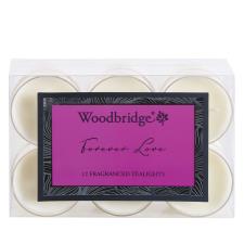 Woodbridge Forever Love 4 Hour Tealights (Pack of 12)