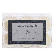 Woodbridge Glacial Mountain 4 Hour Tealights (Pack of 12)