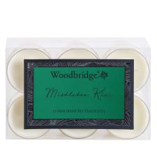 Woodbridge Mistletoe Kiss 4 Hour Tealights (Pack of 12)