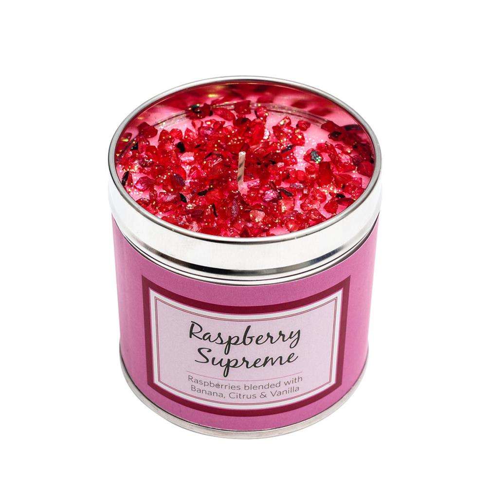 Best Kept Secrets Raspberry Supreme Tin Candle Bks1ras Candle Emporium 