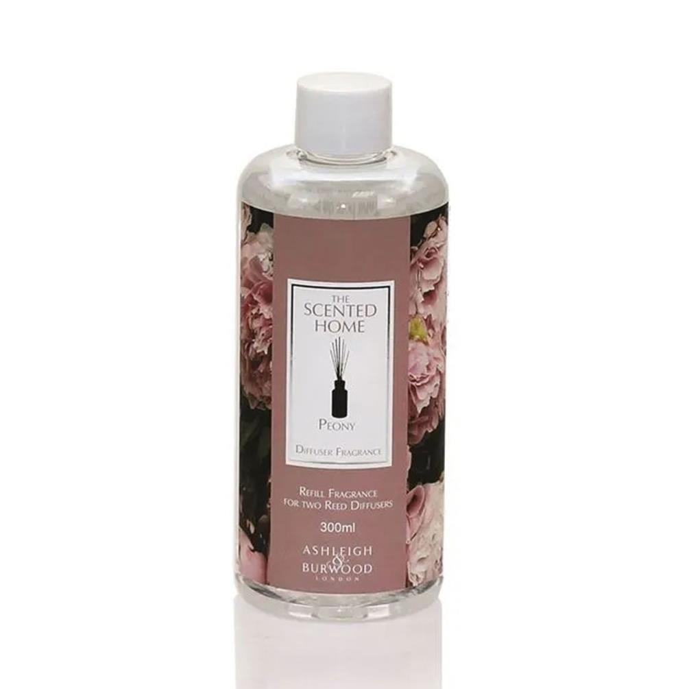 Ashleigh & Burwood Peony Scented Home Reed Diffuser Refill 300ml ...