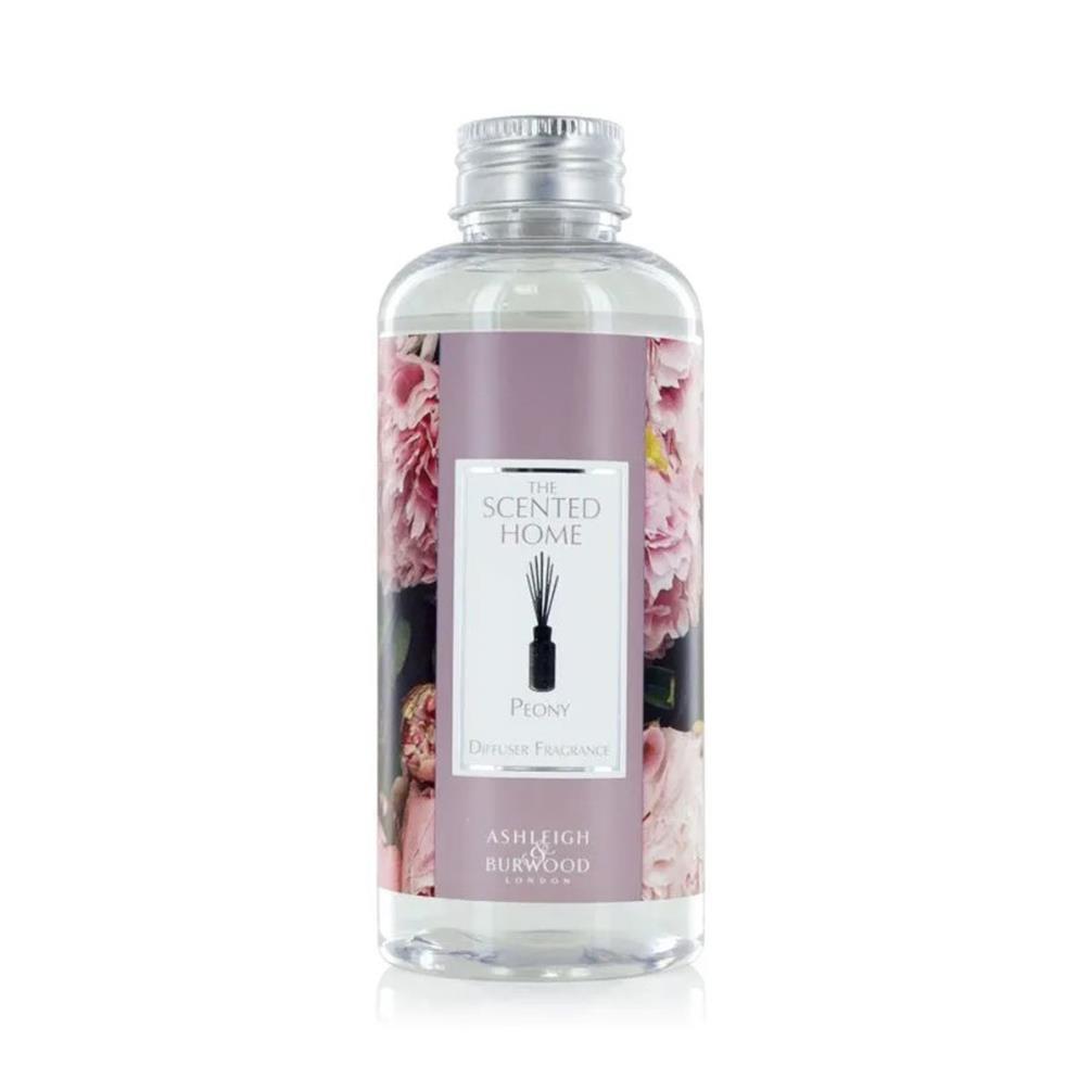 Ashleigh & Burwood Peony Scented Home Reed Diffuser Refill 150ml 