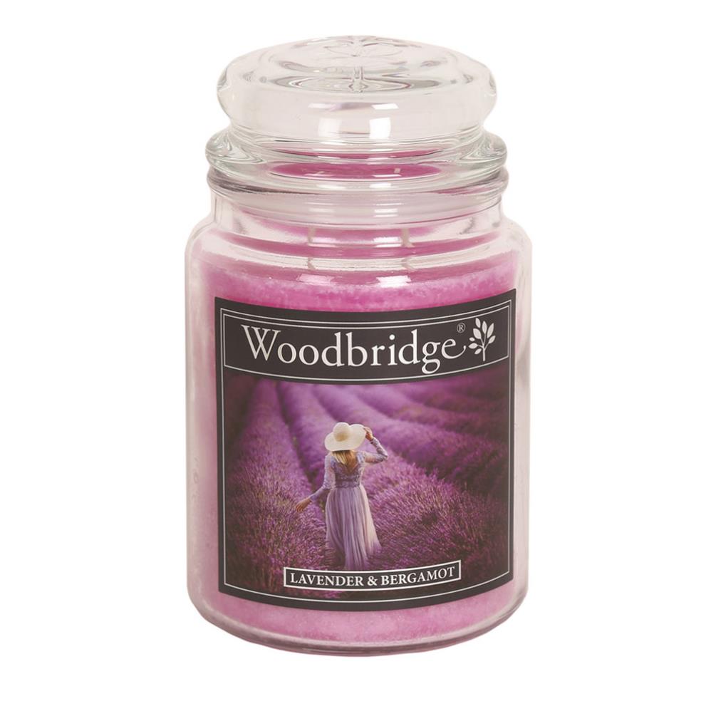 Woodbridge Lavender & Bergamot Large Jar Candle (WLJ002