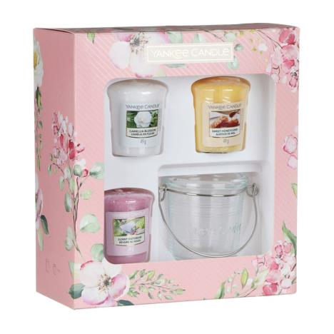 Yankee Candle Garden Hideaway 3 Votives & Holder Gift Set (1655854