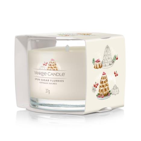 Yankee Candle Spun Sugar Flurries Votive Candle Set