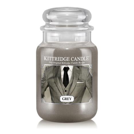 Kittredge Grey Large Jar Candle  £19.79