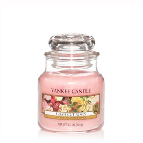 Yankee Candle Fresh Cut Roses Small Jar  £6.69
