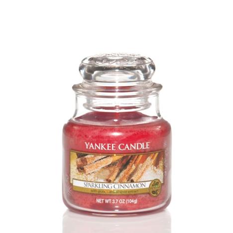 Yankee Candle Sparkling Cinnamon Small Jar  £5.39