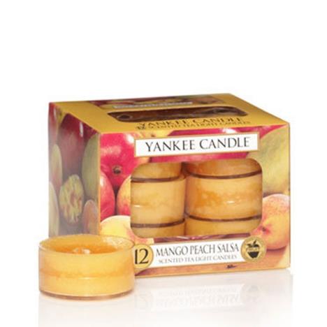 Yankee Candle Mango Peach Salsa Tea Lights (Pack of 12)  £4.19