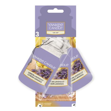 Yankee Candle Lemon Lavender Car Jar  Air Freshener (Pack of 3)  £6.29