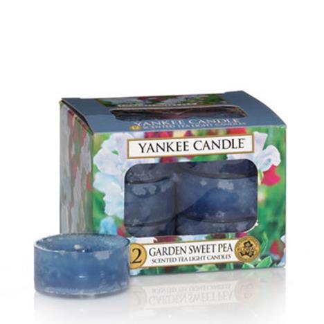 Yankee Candle Garden Sweet Pea Tea Lights (Pack of 12)  £4.19
