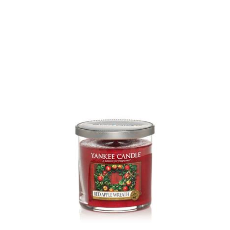 Yankee Candle Red Apple Wreath Small Pillar Candle  £6.59