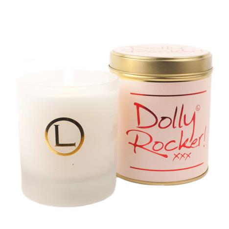 Lily-Flame Dolly Rocker! Glassware Tin Candle  £10.79