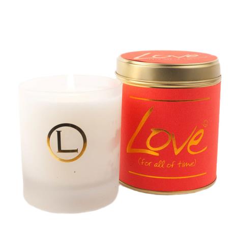 Lily-Flame Love Glassware Tin Candle  £10.79