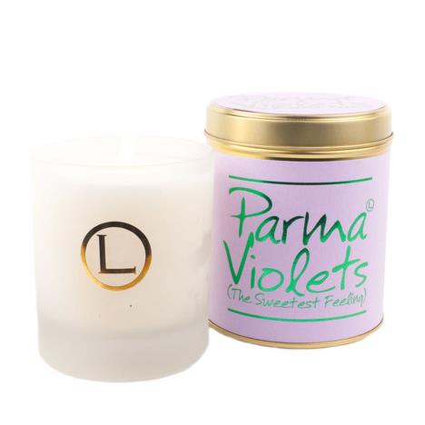 Lily-Flame Parma Violets Glassware Tin Candle  £10.79