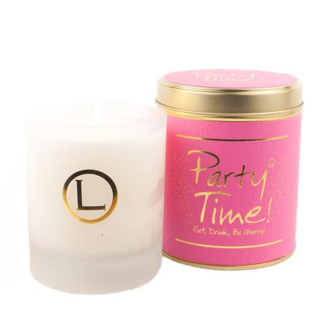 Lily-Flame Party Time! Glassware Tin Candle  £10.79