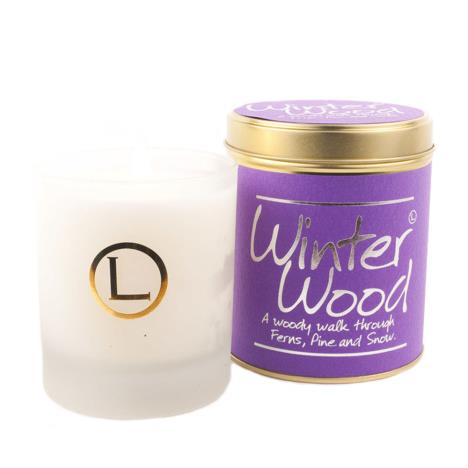 Lily-Flame Winter Wood Glassware Tin Candle  £10.79