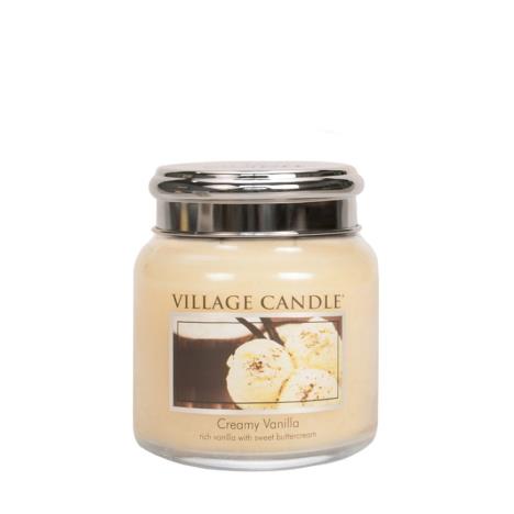 Village Candle Creamy Vanilla Medium Jar  £15.29