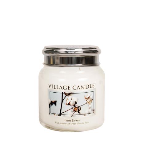 Village Candle Pure Linen Medium Jar  £15.29