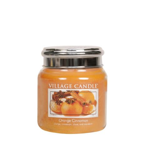 Village Candle Orange Cinnamon Medium Jar  £15.29