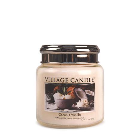 Village Candle Coconut Vanilla Medium Jar  £15.29