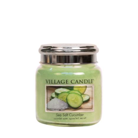 Village Candle Sea Salt Cucumber Medium Jar  £15.29