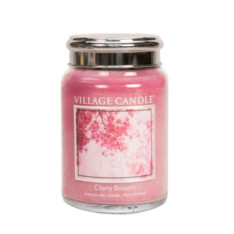 Village Candle Cherry Blossom Large Jar  £17.99