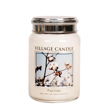 Village Candle Pure Linen Large Jar  £17.99