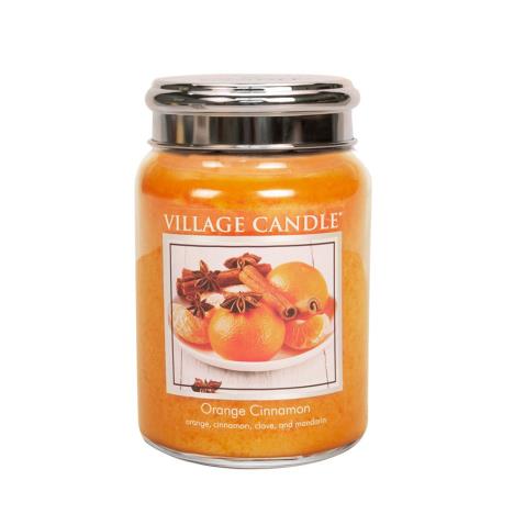 Village Candle Orange Cinnamon Large Jar  £17.99