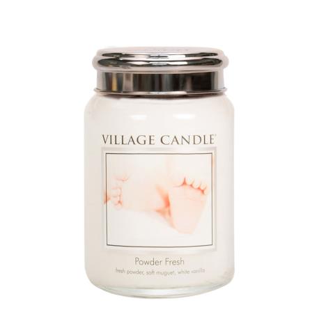 Village Candle Powder Fresh Large Jar  £17.99