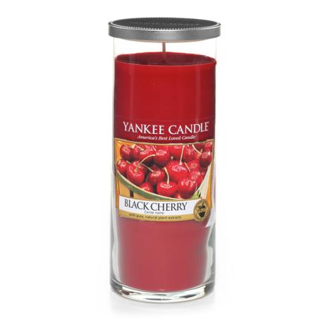 Yankee Candle Black Cherry Large Pillar Candle  £17.59