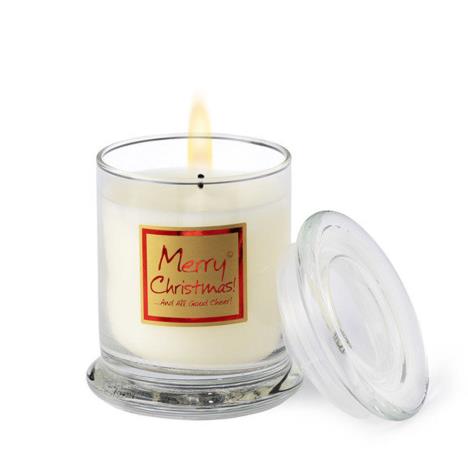 Lily-Flame Merry Christmas Jar Candle  £10.79