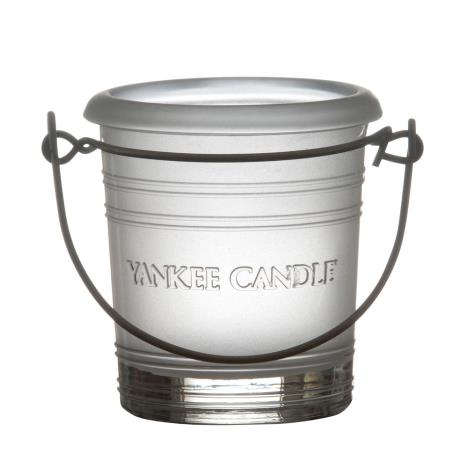 Yankee Candle Clear Frosted Bucket Votive Holder  £2.69