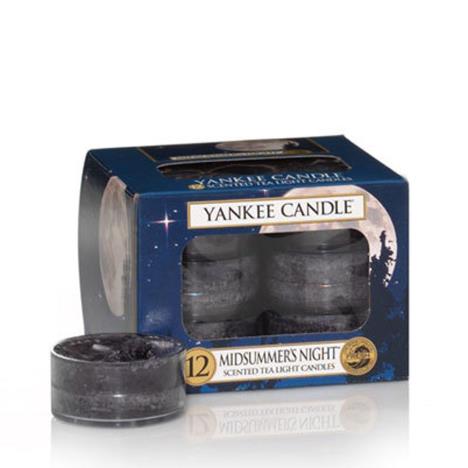 Yankee Candle Midsummer Night Tea Lights (Pack of 12)  £4.19