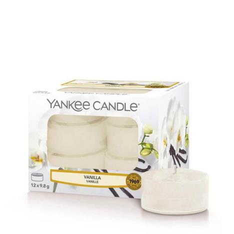 Yankee Candle Vanilla Tea Lights (Pack of 12)  £4.19