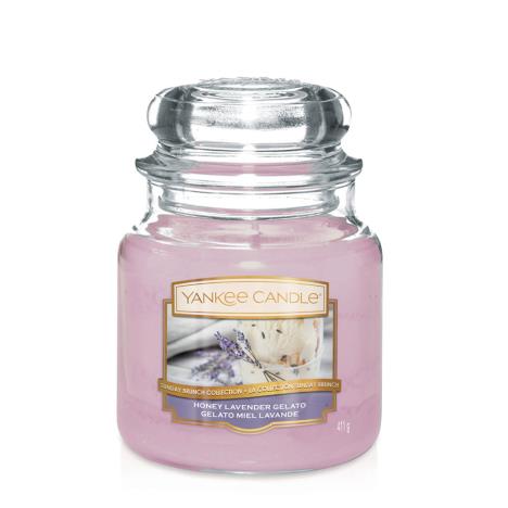 Yankee Candle Honey Lavender Gelato Medium Jar  £18.89