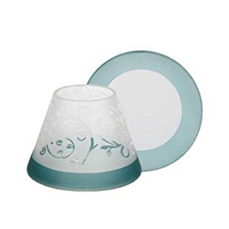 Yankee Candle Teal Vine Small Shade & Tray Set  £9.74