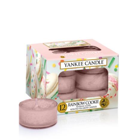 Yankee Candle Rainbow Cookie Tea Lights (Pack of 12)  £6.29