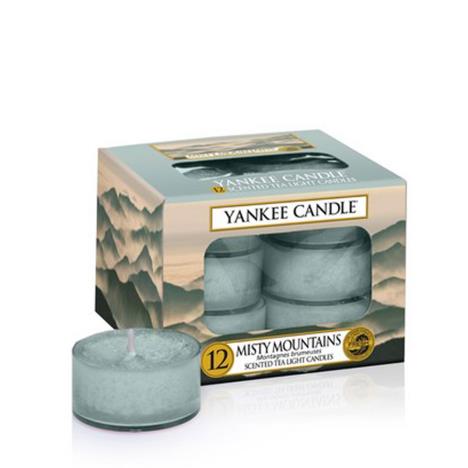 Yankee Candle Misty Mountains Tea Lights (Pack of 12)  £6.29
